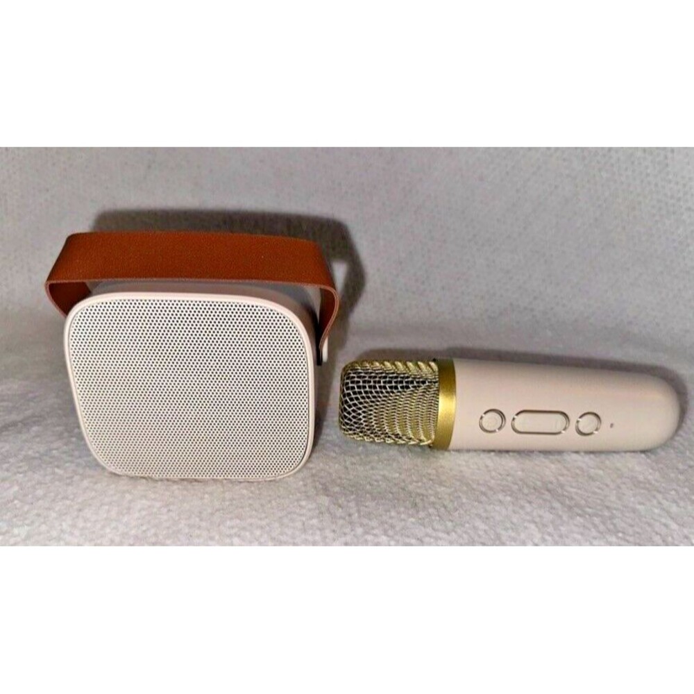 Small Mini Karaoke Machine for Kids Teens Adults Portable - Pink - Picture 3 of 5